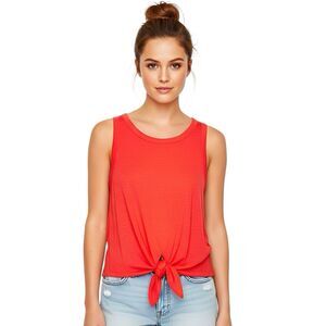 Madewell Womens Blouse Sz Large Knot-Front Boho Bohemian Chic Casual Modern Y2k